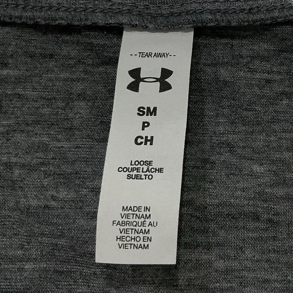Under Armour Breathe Shirt Womens Small Gray Activewear Loose NWT Workout Gym - Picture 6 of 6